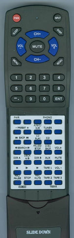 YAMAHA VQ086200 Replacement Remote