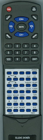 YAMAHA RX385 Replacement Remote