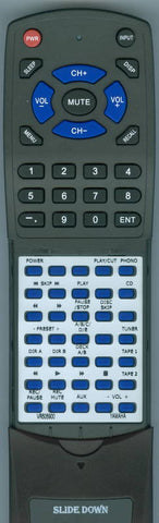 YAMAHA RTVR505900 Replacement Remote