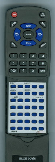 ZVOX ZBASE-420 Replacement Remote