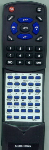 YAMAHA VS71410 Replacement Remote