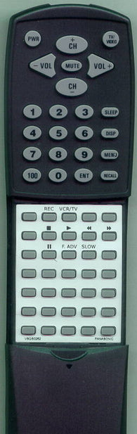 PANASONIC RTVSQS0262 Replacement Remote
