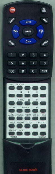 PANASONIC VSQS0440 Replacement Remote