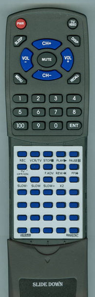 PANASONIC RTVSQS0508 Replacement Remote