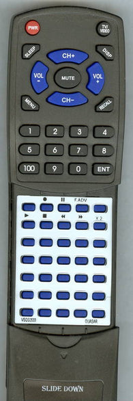 PANASONIC VSQS0531 Replacement Remote