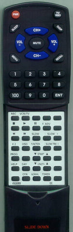 QUASAR RTVSQS0553 Replacement Remote