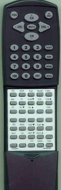 PANASONIC RTVSQS0571 Replacement Remote