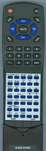 QUASAR RTVSQS0647 Replacement Remote