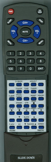 PANASONIC VSQS0663 Replacement Remote