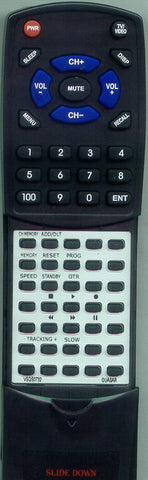 QUASAR VSQS0732 Replacement Remote