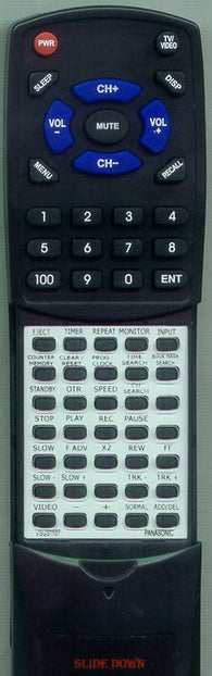 PANASONIC RTVSQS1107 Replacement Remote