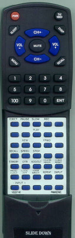 PANASONIC RTVSQS1140 Replacement Remote