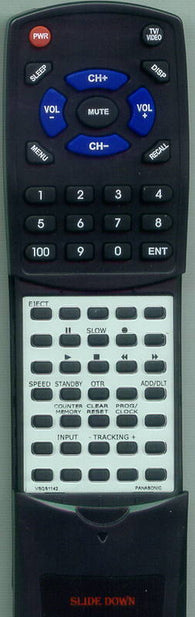 PANASONIC RTVSQS1142 Replacement Remote
