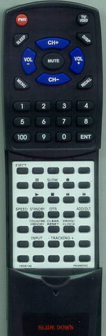 PANASONIC RTVSQS1142 Replacement Remote