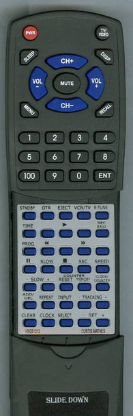 CURTIS MATHES VSQS1212 Replacement Remote