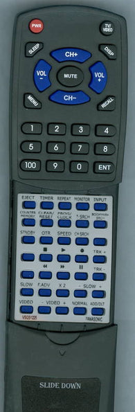 PANASONIC RTVSQS1225 Replacement Remote