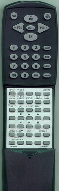 PANASONIC RTVSQS1235 Replacement Remote