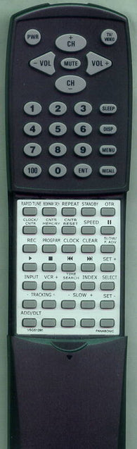 PANASONIC RTVSQS1290 Replacement Remote