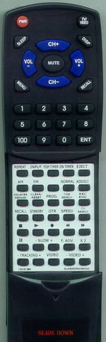 PANASONIC RTVSQS1294 Replacement Remote