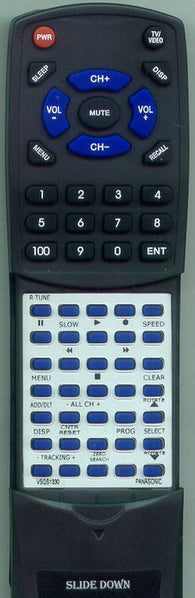 PANASONIC RTVSQS1330 Replacement Remote