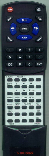 PANASONIC RTVSQS1337 Replacement Remote