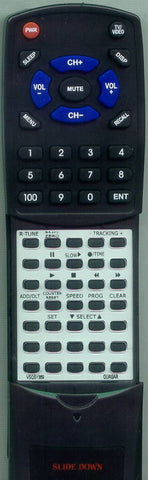 QUASAR VHQ441 Replacement Remote
