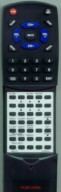 PANASONIC RTVSQS1227 Replacement Remote Control - Thumbnail 2