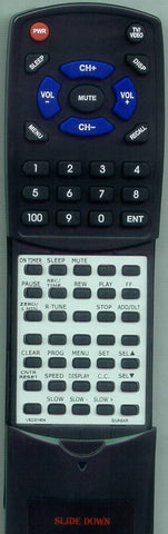 JCPENNEY RTVSQS1404 Replacement Remote