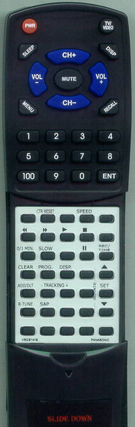 PANASONIC RTVSQS1419 Replacement Remote