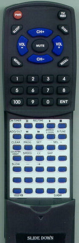 QUASAR VV2706 Replacement Remote