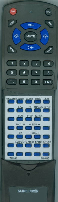 PANASONIC RTVSQS1441 Replacement Remote
