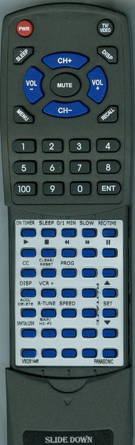 PANASONIC RTVSQS1446 Replacement Remote