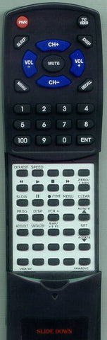 PANASONIC RTVSQS1447 Replacement Remote