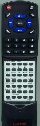 PANASONIC RTVSQS1452 Replacement Remote