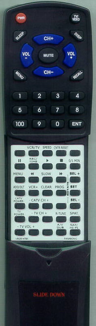 PANASONIC RTVSQS1479X Replacement Remote
