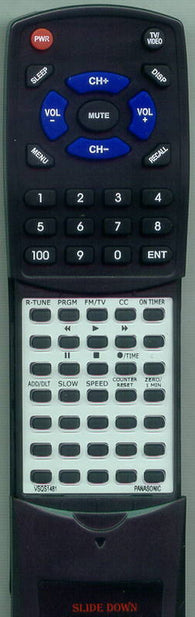 PANASONIC RTVSQS1481 Replacement Remote