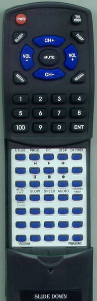 PANASONIC RTVSQS1483 Replacement Remote