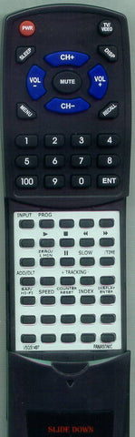 PANASONIC RTVSQS1497 Replacement Remote
