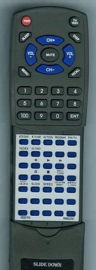 PANASONIC RTVSQS1574 Replacement Remote
