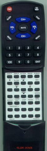 PANASONIC RTVSQS1577 Replacement Remote