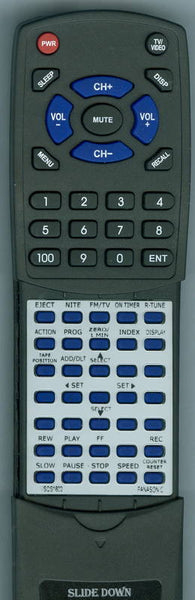PANASONIC RTVSQS1602 Replacement Remote