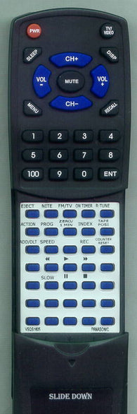 PANASONIC RTVSQS1605 Replacement Remote