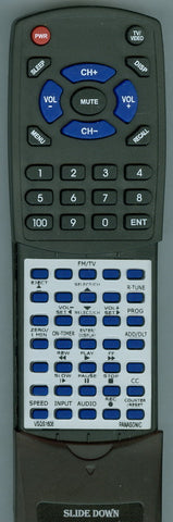 PANASONIC RTVSQS1608 Replacement Remote