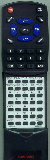 PANASONIC RTVSQS1613 Replacement Remote