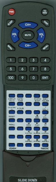 PANASONIC RTVSQW0044 Replacement Remote
