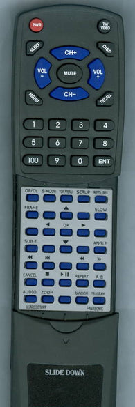 PANASONIC RTVUARCDS58PP Replacement Remote