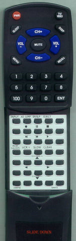 SANYO VWM700 Replacement Remote