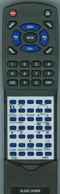 PIONEER LD870 Replacement Remote