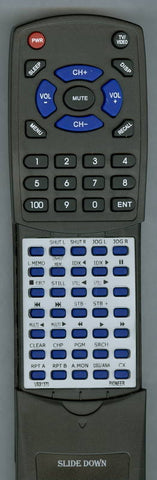 PIONEER LDS2 Replacement Remote