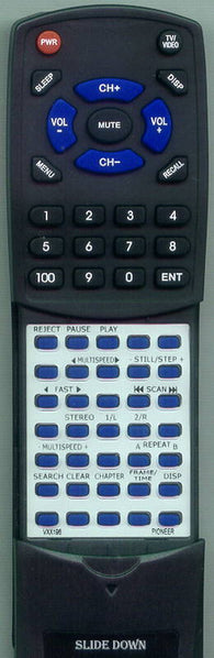 PIONEER LDV4000 Replacement Remote